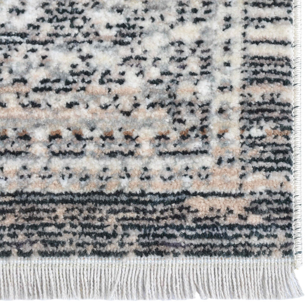 Navika Machine Woven Crossweave Polyester Area Rug