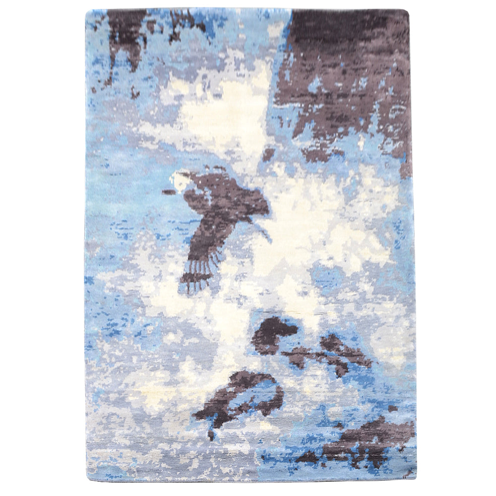 Soar Hand Knotted Silk Area Rug