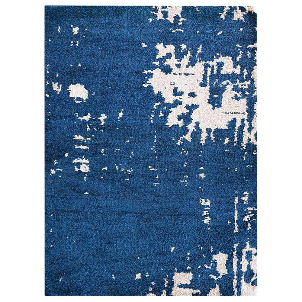 Lichenlux Hand Knotted Silk Abstract Area Rug