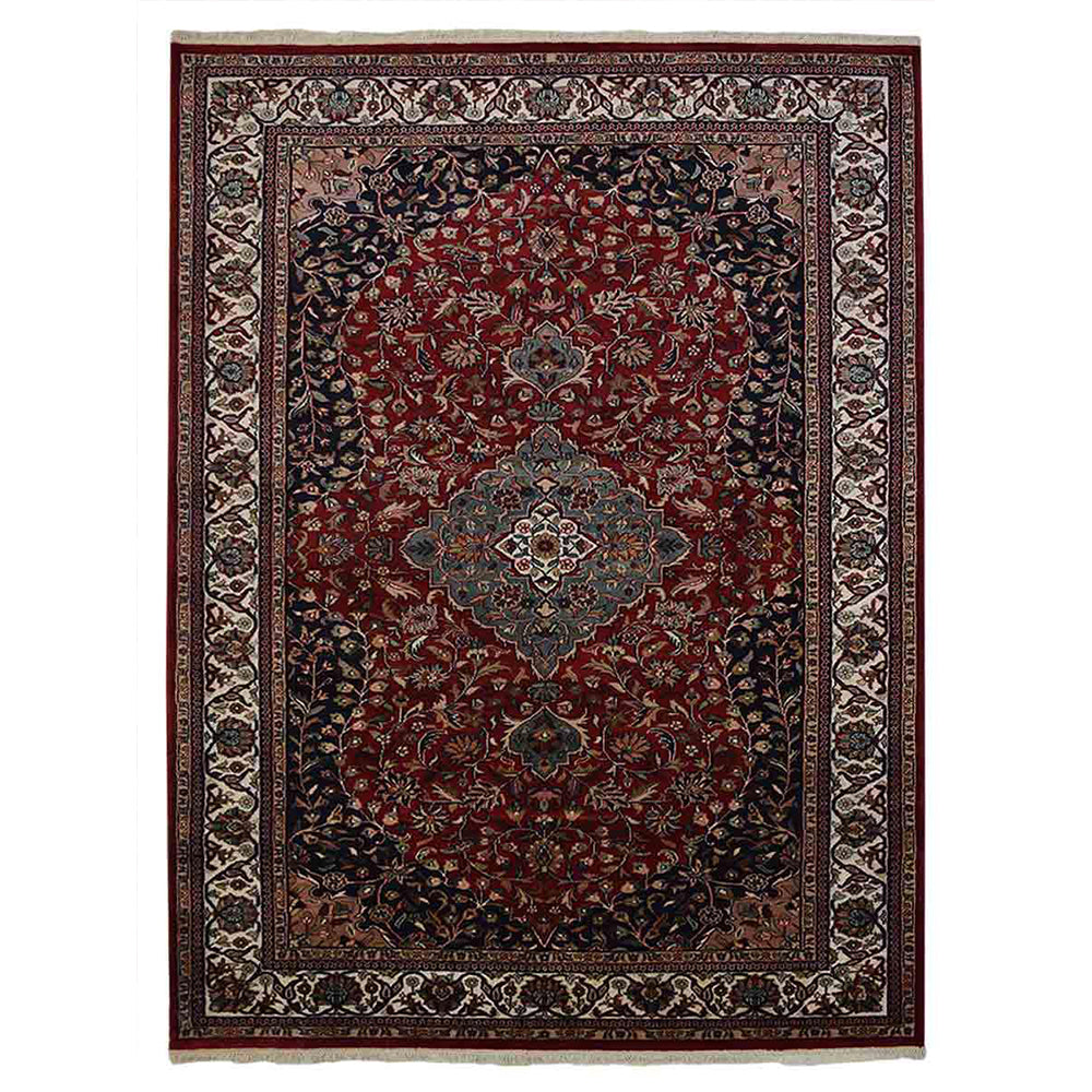 Nishkama Hand Knotted Persian Wool Area Rug