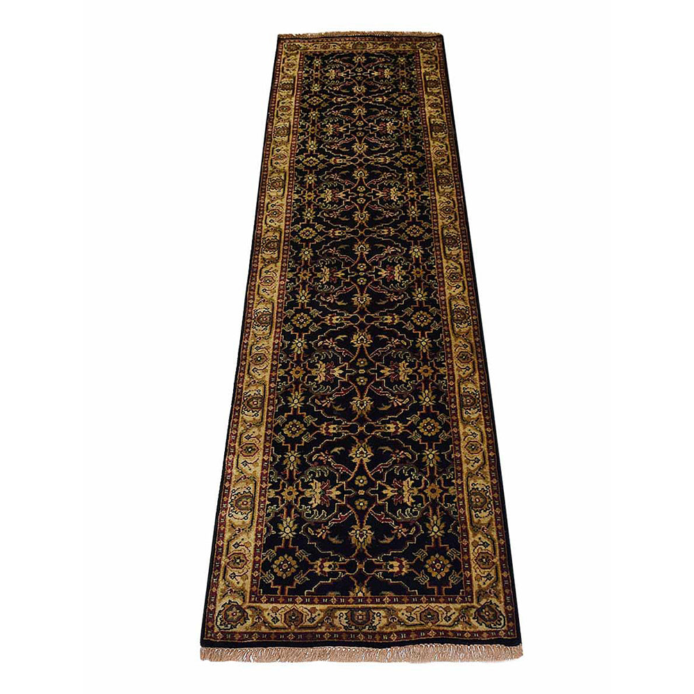 Natchitoches Hand Knotted Persian Wool Semi-Worsted Area Rug