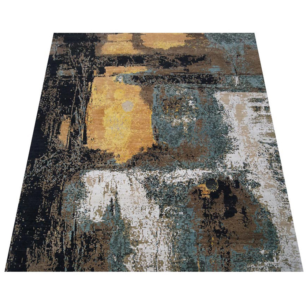Ojai Hand Knotted Persian Wool And Viscose Area Rug