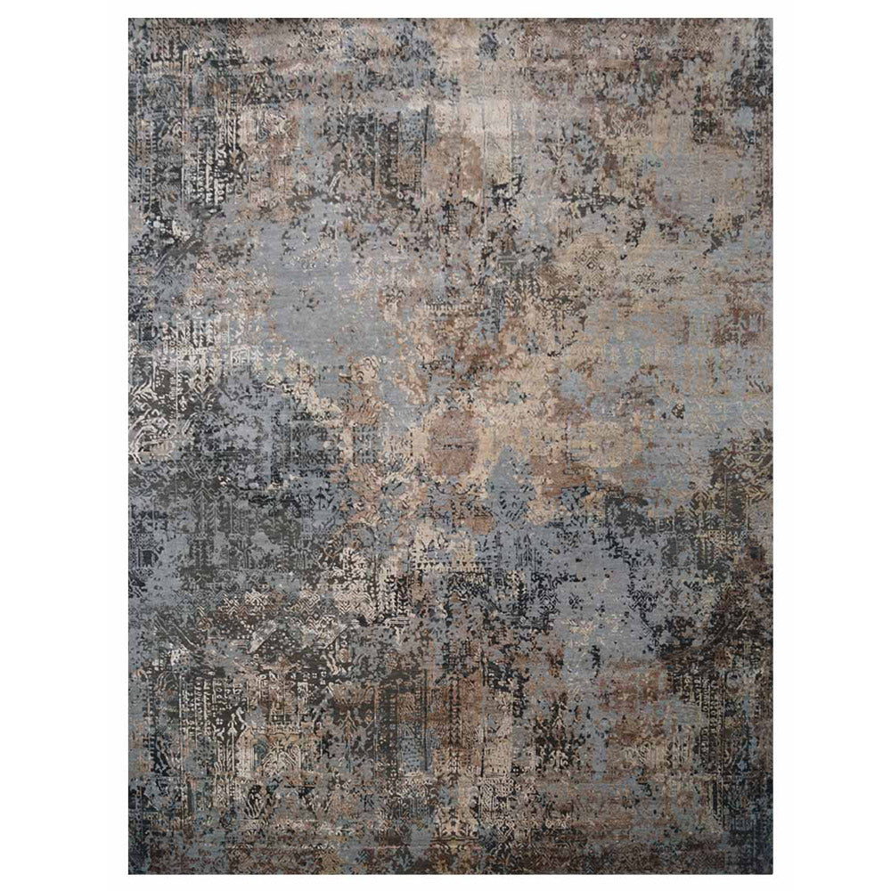 Nantucket Hand Knotted Persian Wool And Viscose Area Rug