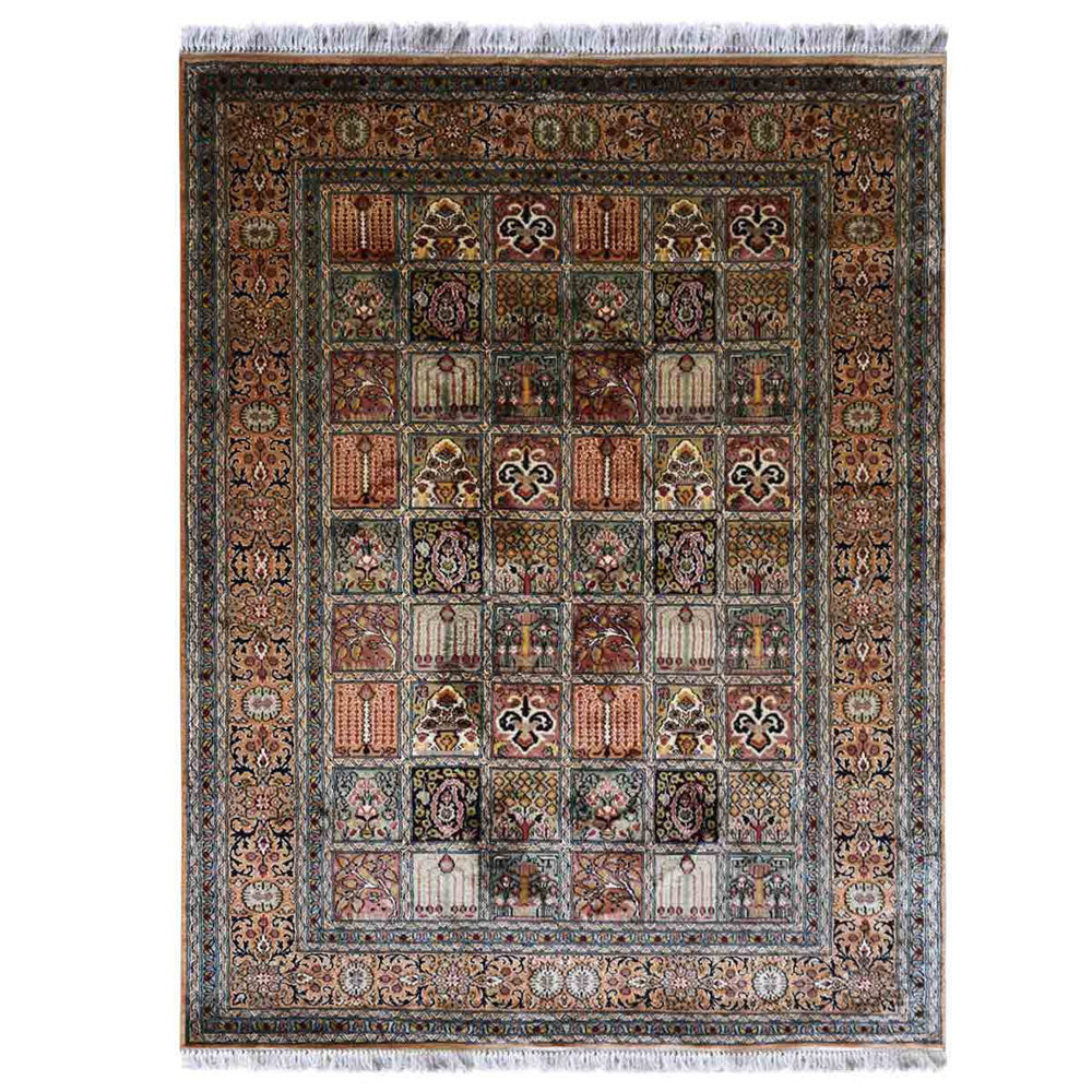 Nyungwe Hand Knotted Persian Original Silk Area Rug