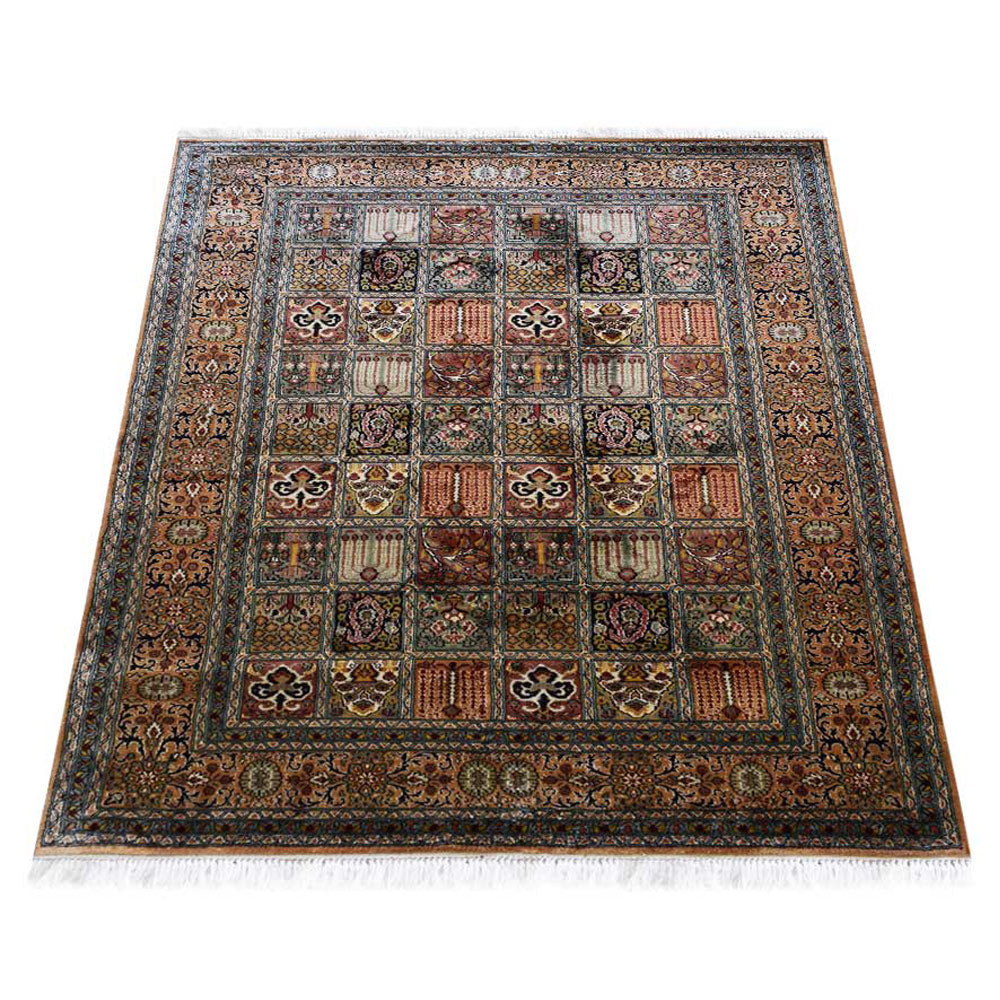 Nyungwe Hand Knotted Persian Original Silk Area Rug