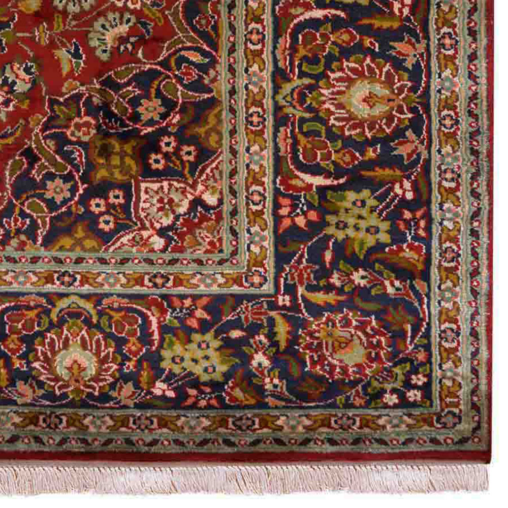 Querétaro Hand Knotted Persian Original Silk Area Rug