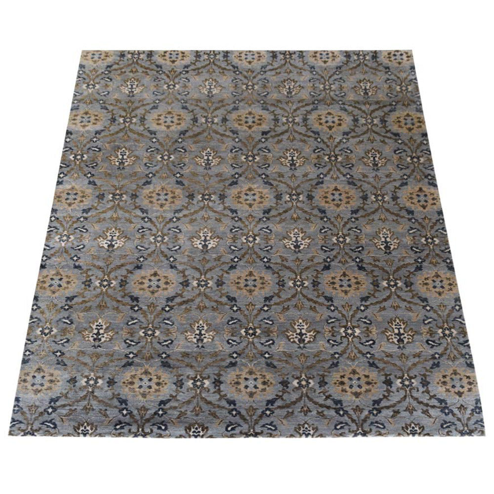 Bex Hand Knotted Persian Wool And Viscose Area Rug