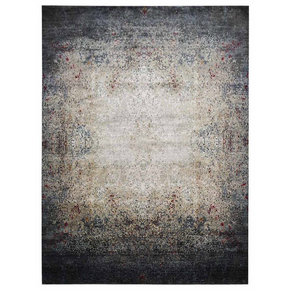 Kodiak Hand Knotted Persian Wool And Viscose Area Rug