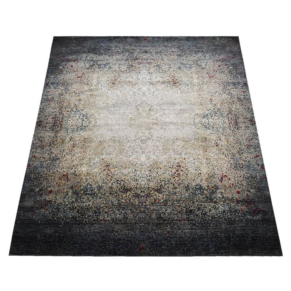 Kodiak Hand Knotted Persian Wool And Viscose Area Rug