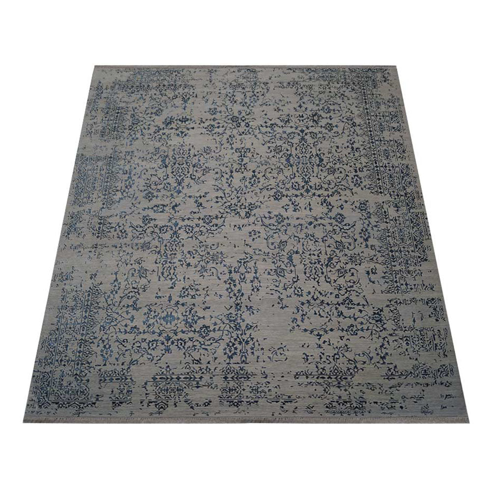 Zephyra Hand Knotted Persian Wool And Viscose Area Rug