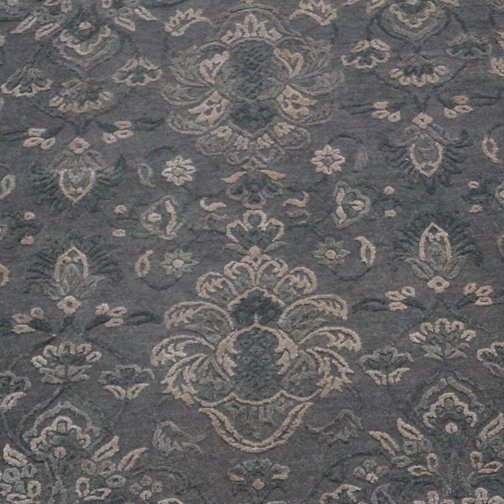 Tbilisi Hand Knotted Persian Silk And Wool Area Rug