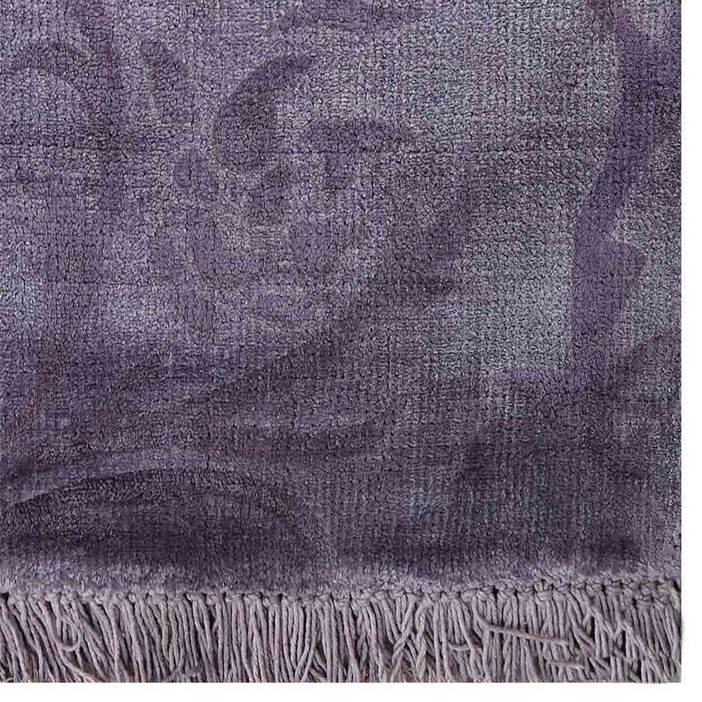 Roatán Hand Woven Printed Silk And Viscose Area Rug