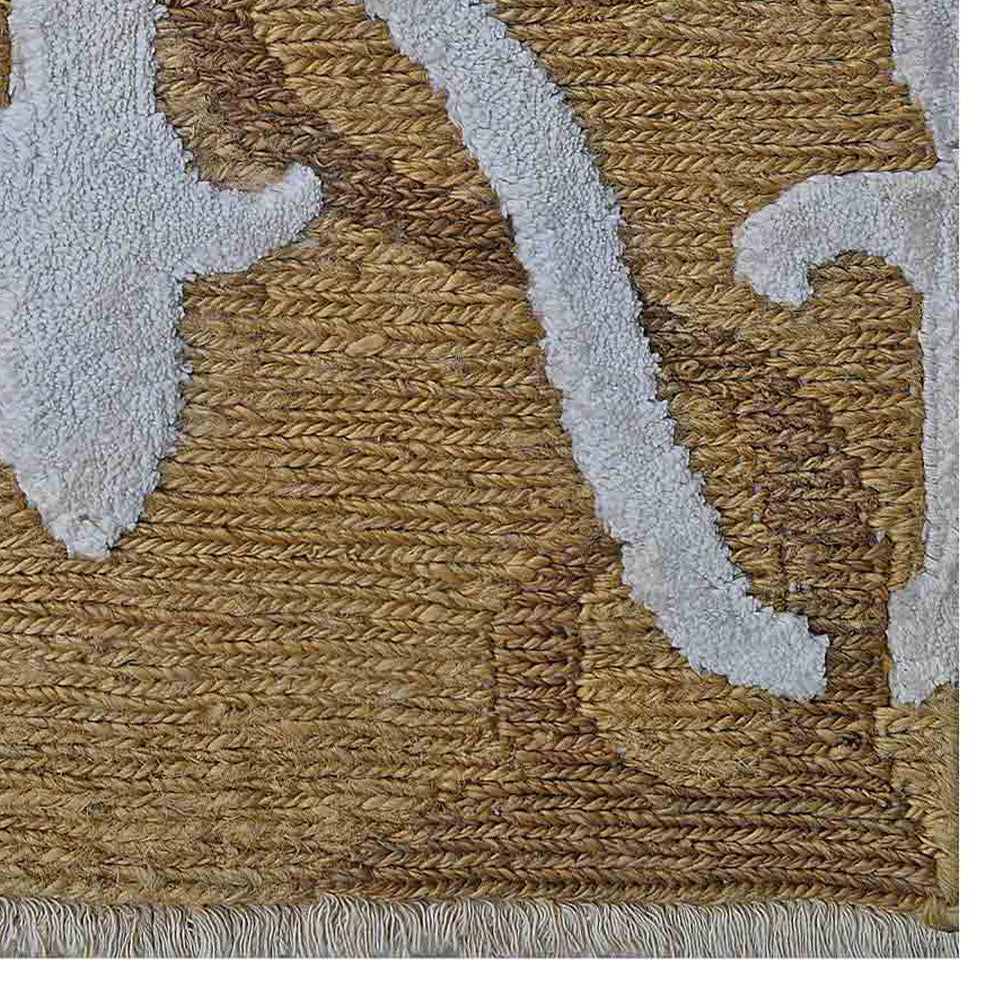 Erice Hand Knotted Sumak Silk And Wool Area Rug