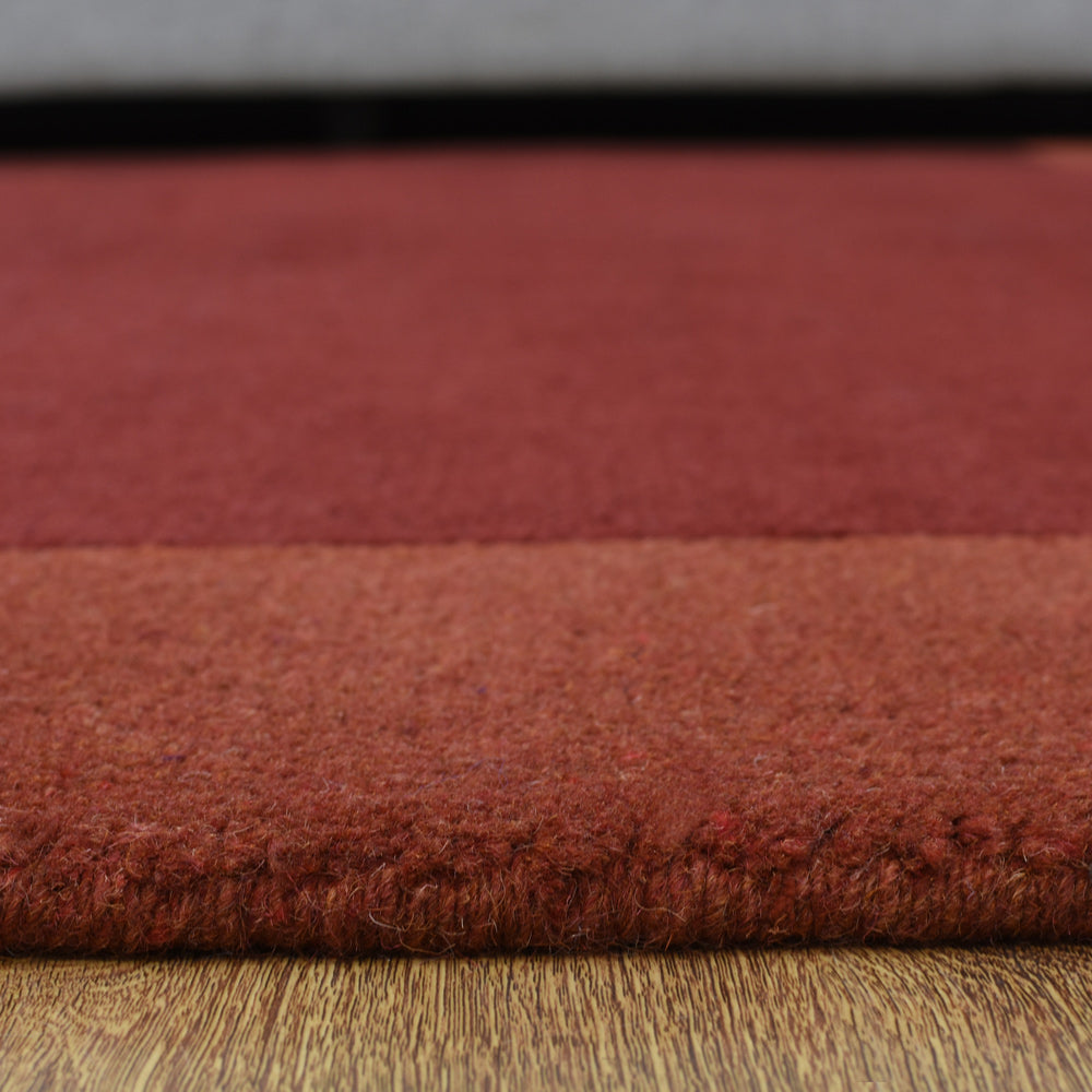 Nova Hand Knotted Tibbati Red Rug