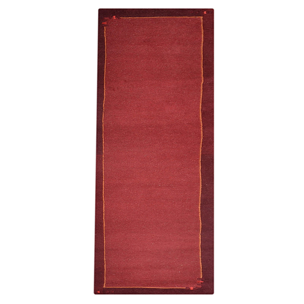 Nova Hand Knotted Tibbati Red Rug