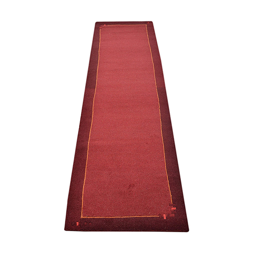 Nova Hand Knotted Tibbati Red Rug