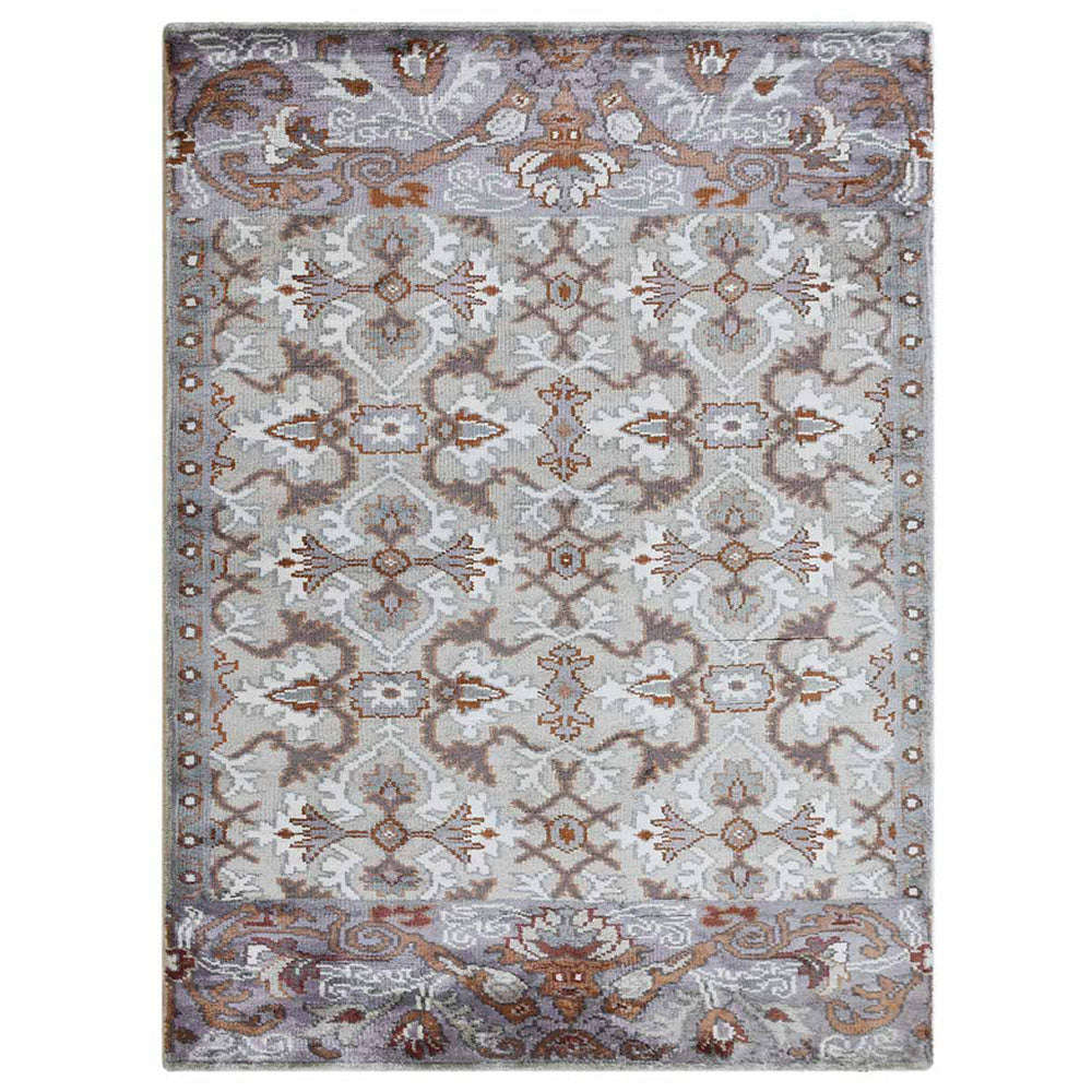 H?i An Hand Knotted Viscose Area Rug