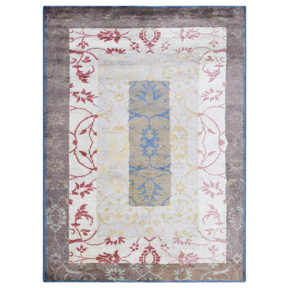 Lhasa Hand Knotted Viscose Area Rug