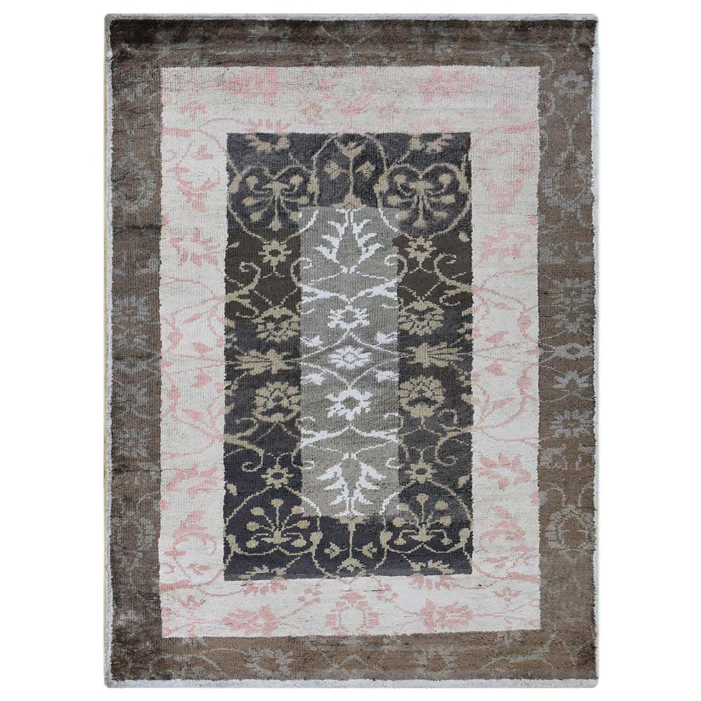 Ipoh Hand Knotted Viscose Area Rug