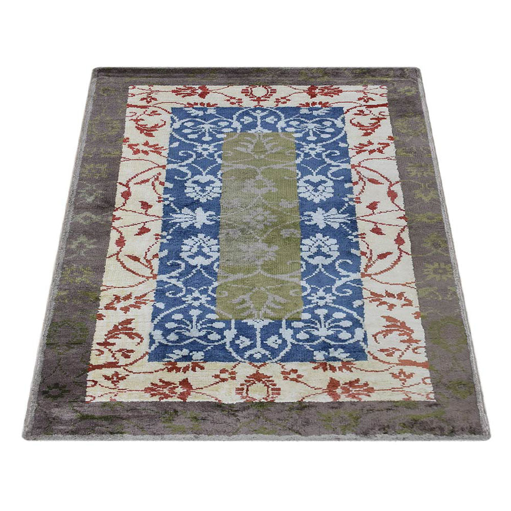 Eindhoven Hand Knotted Viscose Area Rug