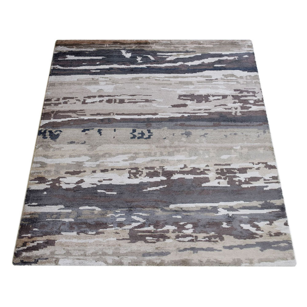 Nirvan Hand Knotted Viscose Area Rug
