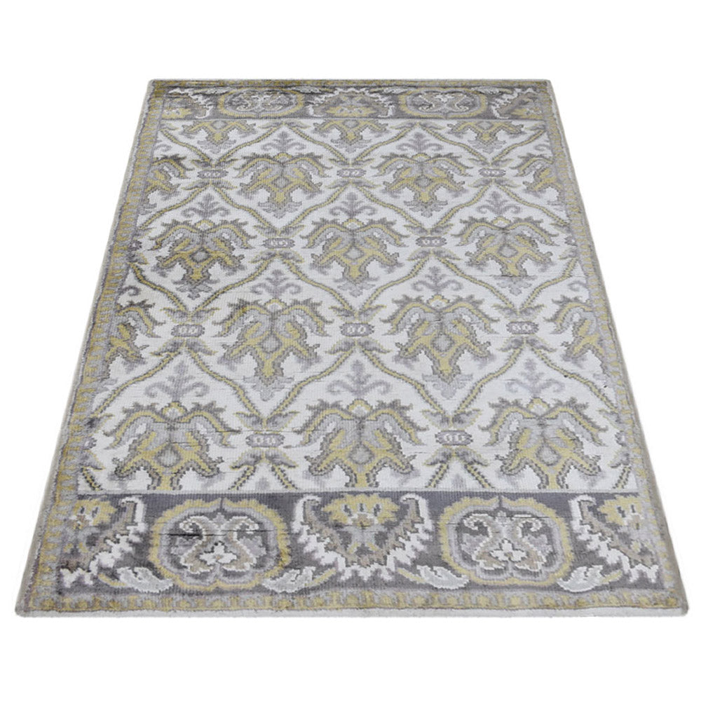 Isfahan Hand Knotted Viscose Area Rug