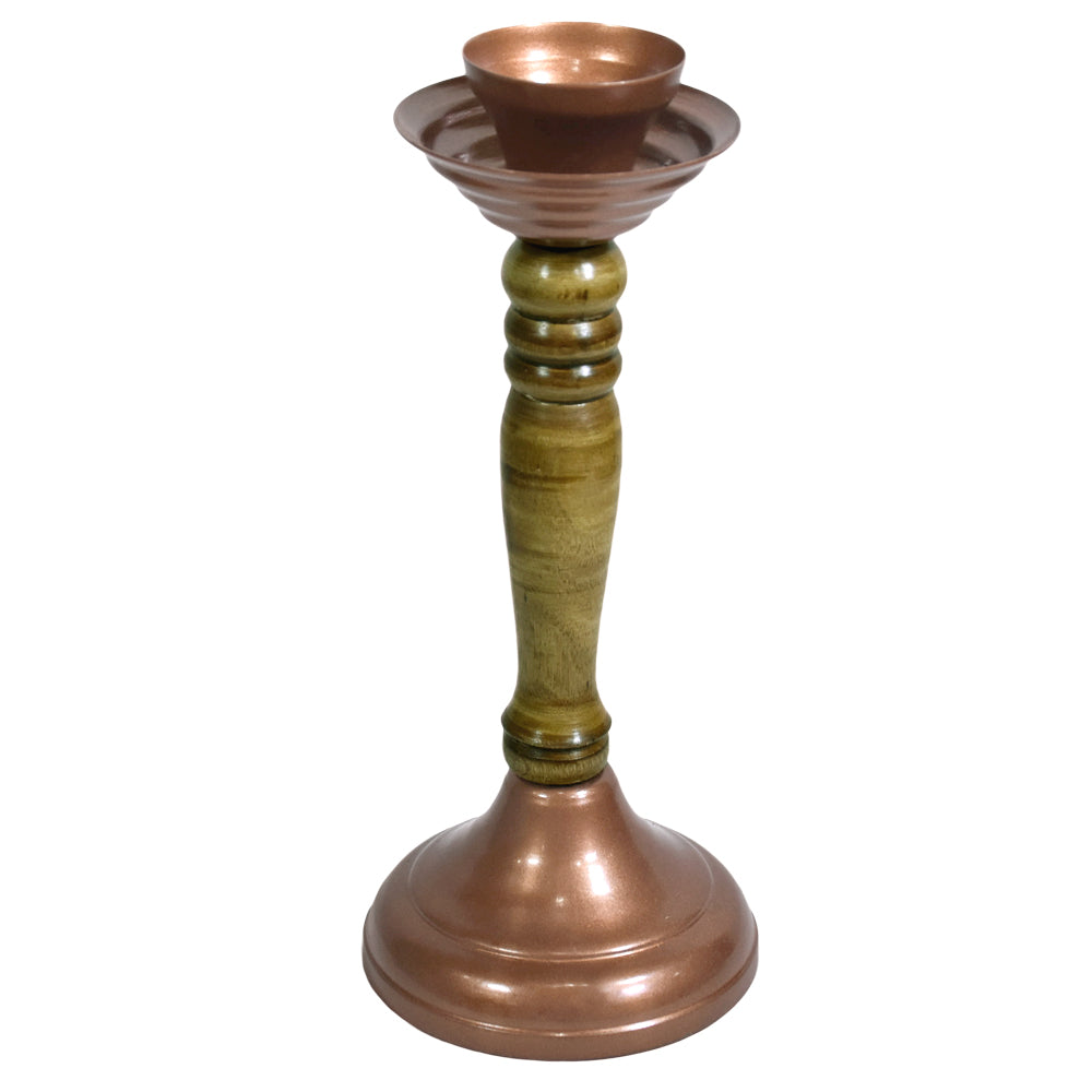 Beacon Bronze Pillar Candle Holder