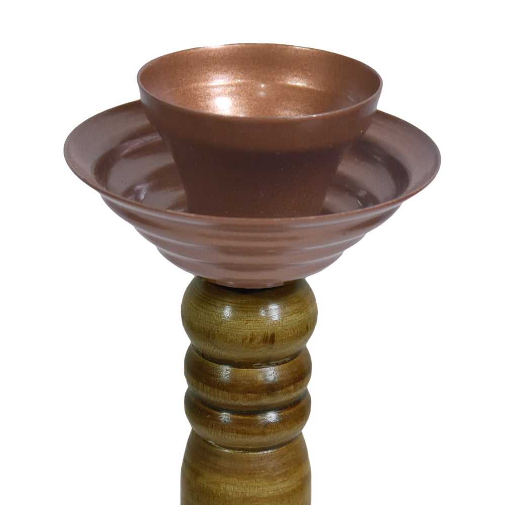 Beacon Bronze Pillar Candle Holder