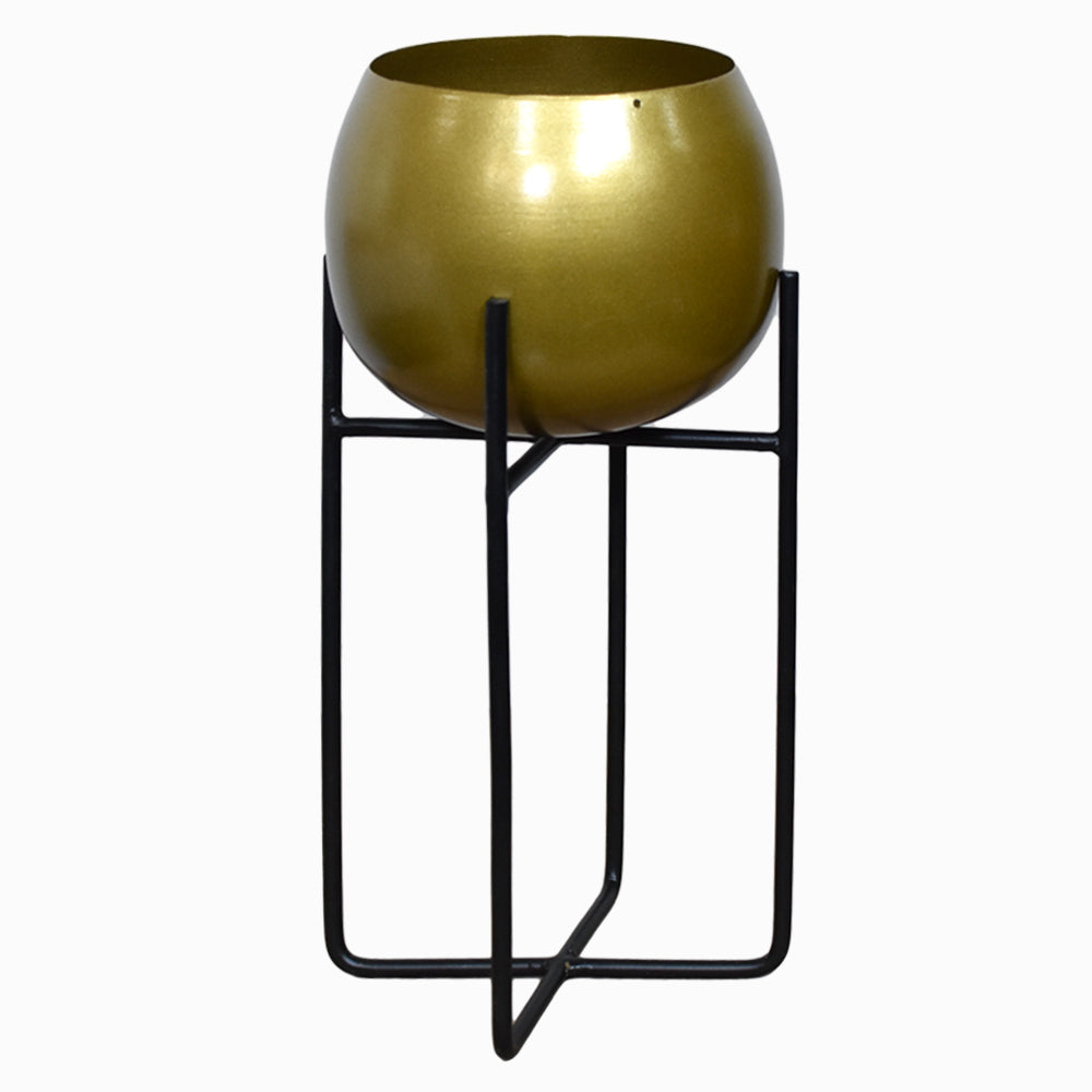 Urbane Gold Pot Planter