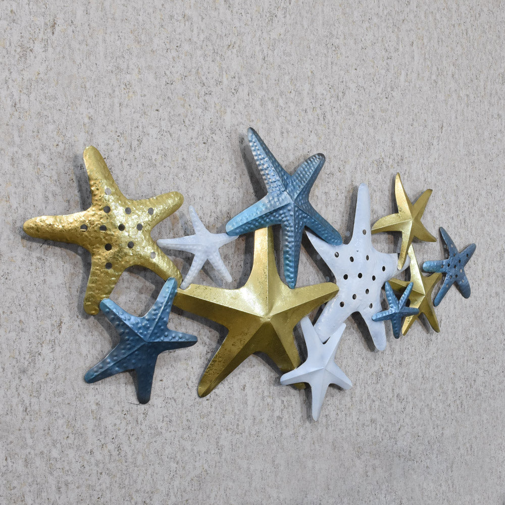 Kaleidoscope Shoal Metal Wall Art Decor