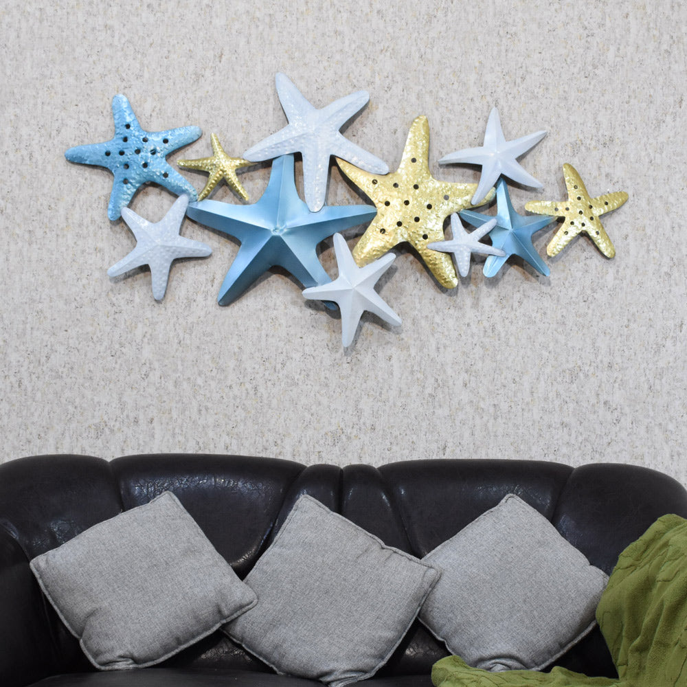 Kaleidoscope Shoal Metal Wall Art Decor