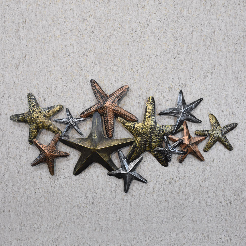 Kaleidoscope Shoal Metal Wall Art Decor