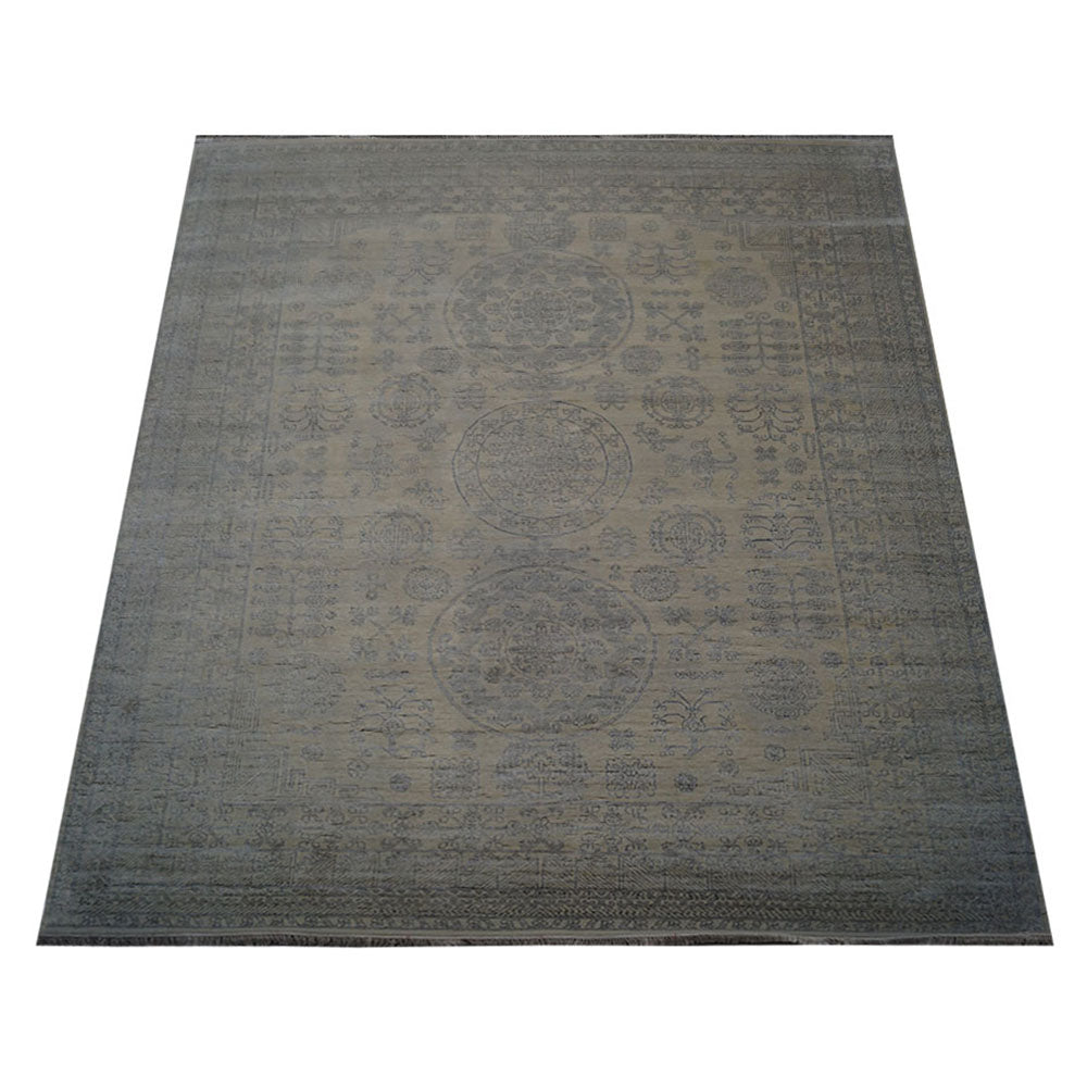 Aalborg Hand Knotted Persian Viscose Area Rug - BBH HOMES LLC