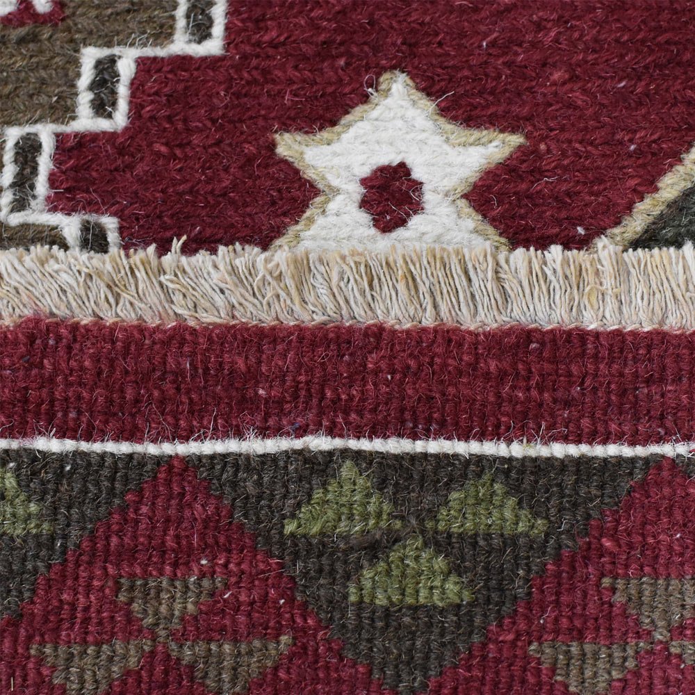 Aarohan Hand Knotted Sumak Wool Rug - BBH HOMES LLC
