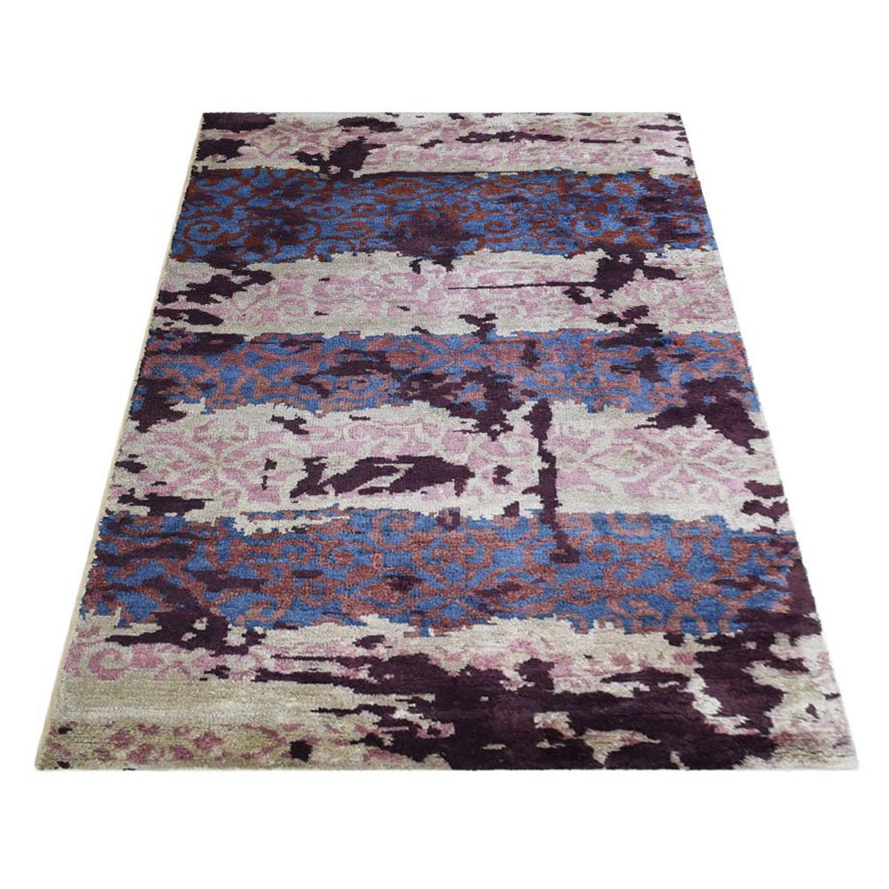 Abisko Hand Knotted Viscose Area Rug - BBH HOMES LLC