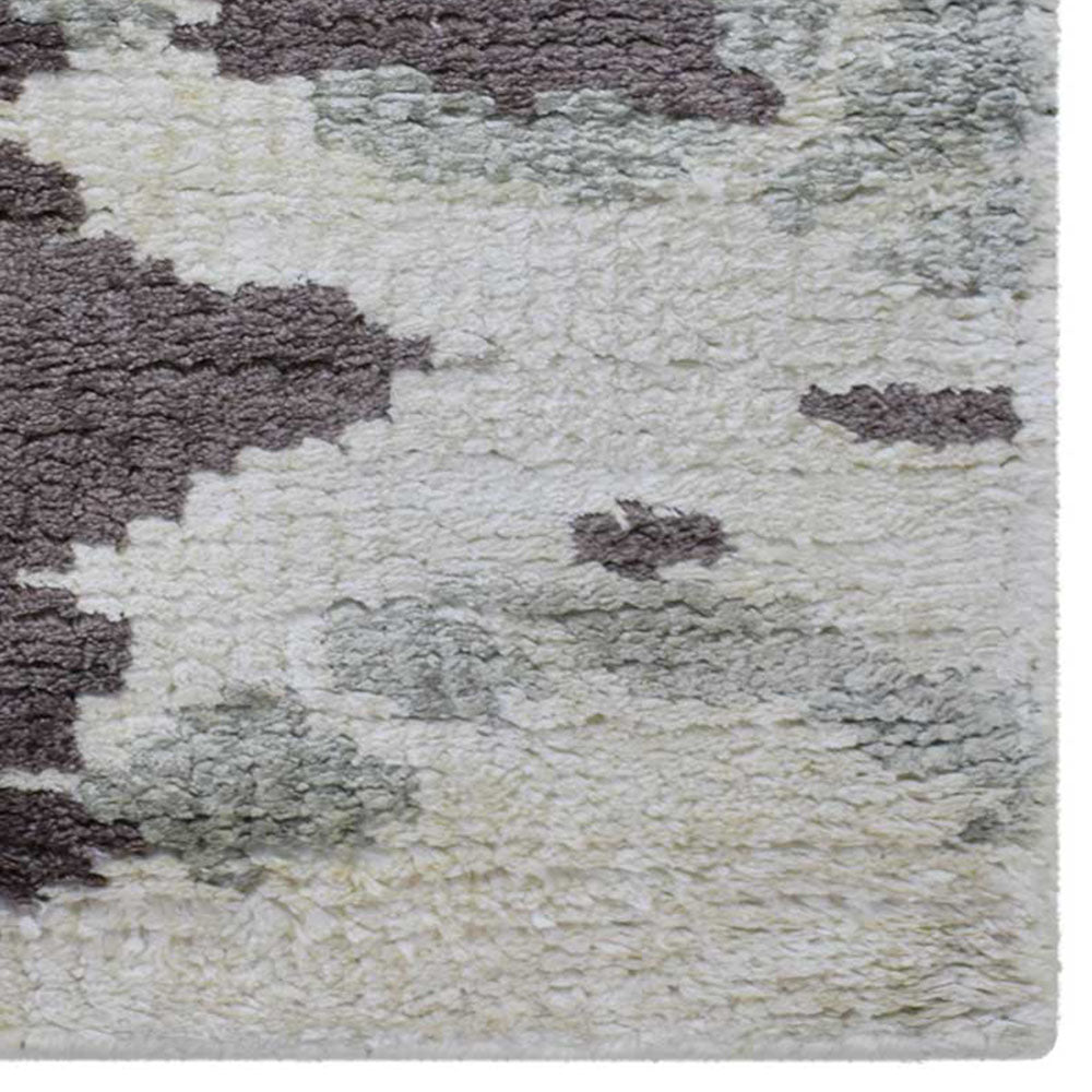 Agra Hand Knotted Viscose Area Rug - BBH HOMES LLC