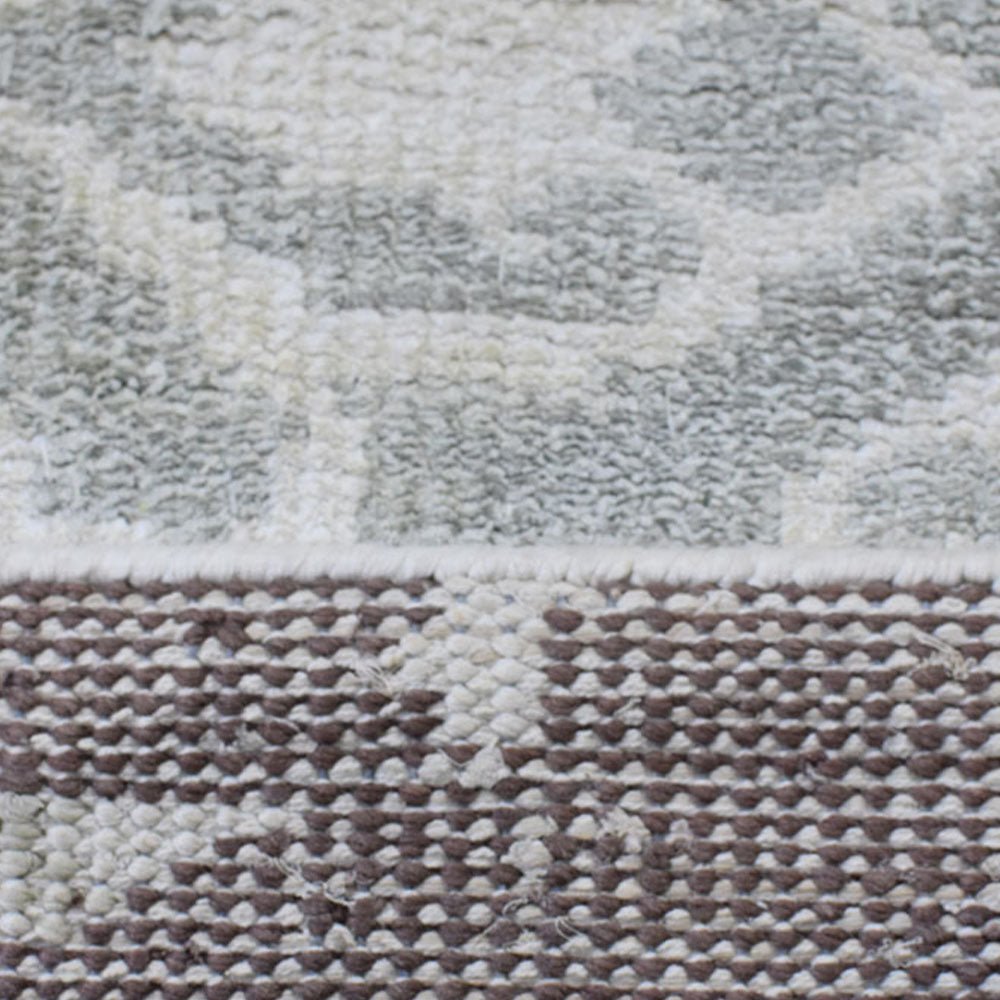 Agra Hand Knotted Viscose Area Rug - BBH HOMES LLC