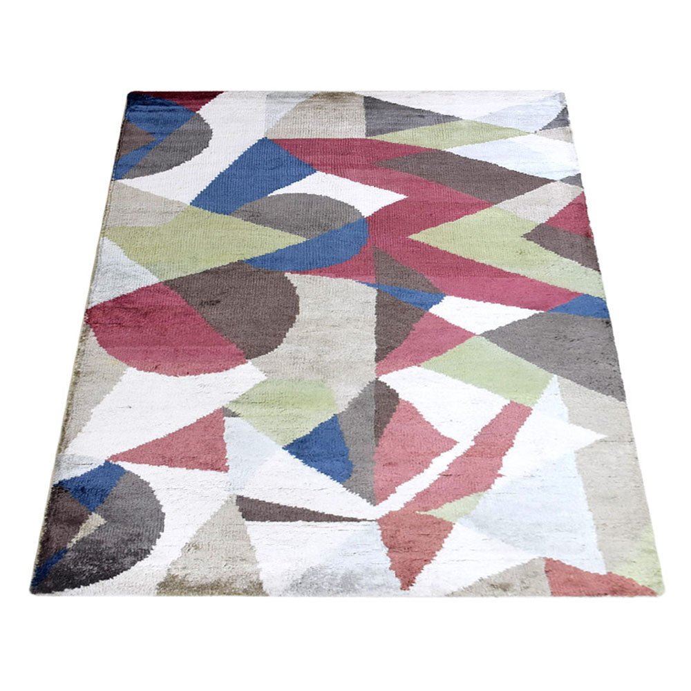 Akureyri Hand Knotted Viscose Area Rug - BBH HOMES LLC