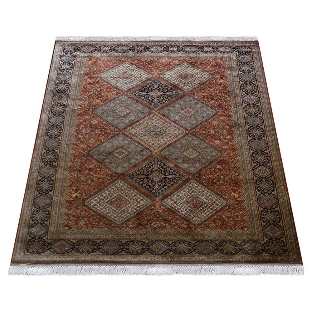Albi Hand Knotted Persian Original Silk Area Rug - BBH HOMES LLC
