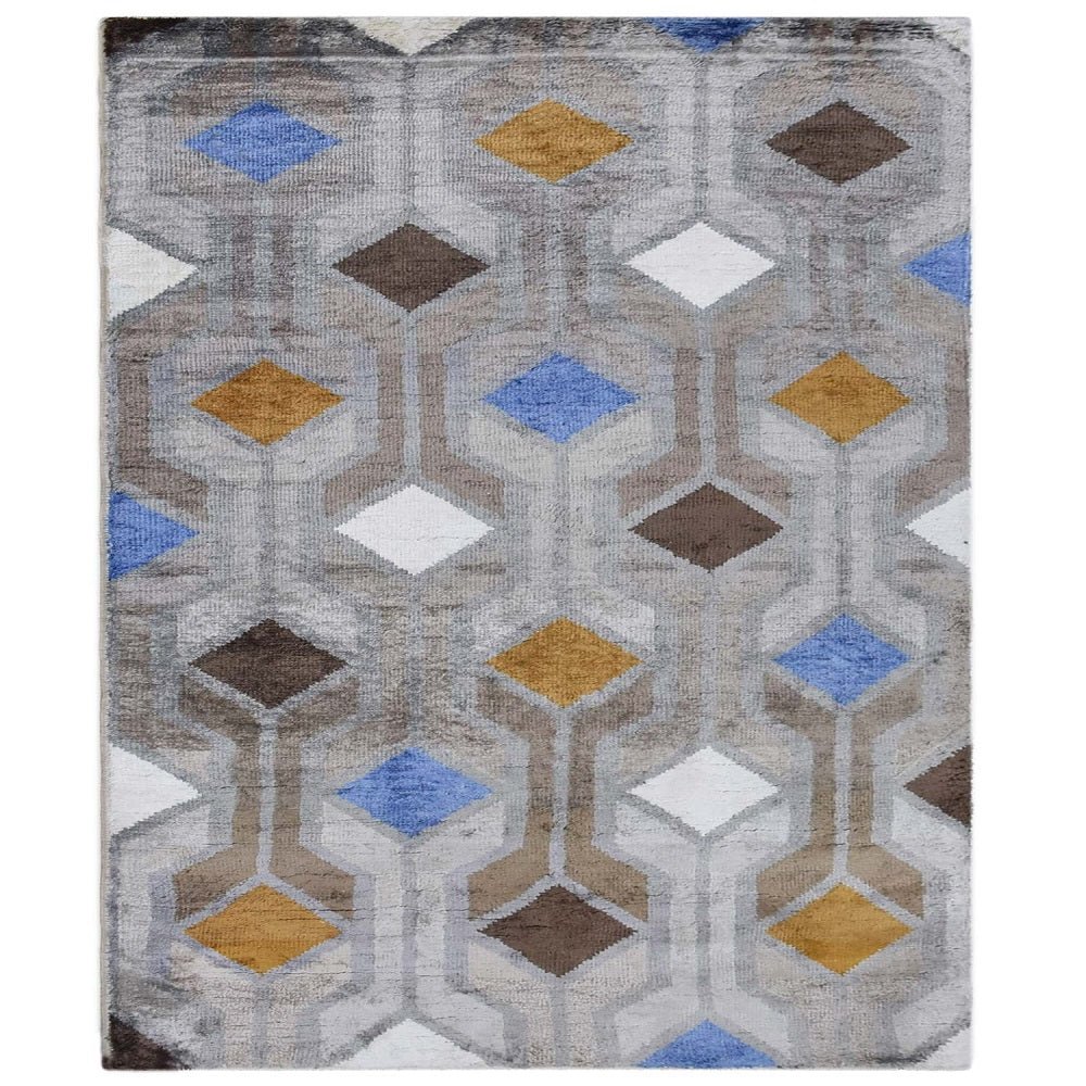 Antibes Hand Knotted Viscose Area Rug - BBH HOMES LLC