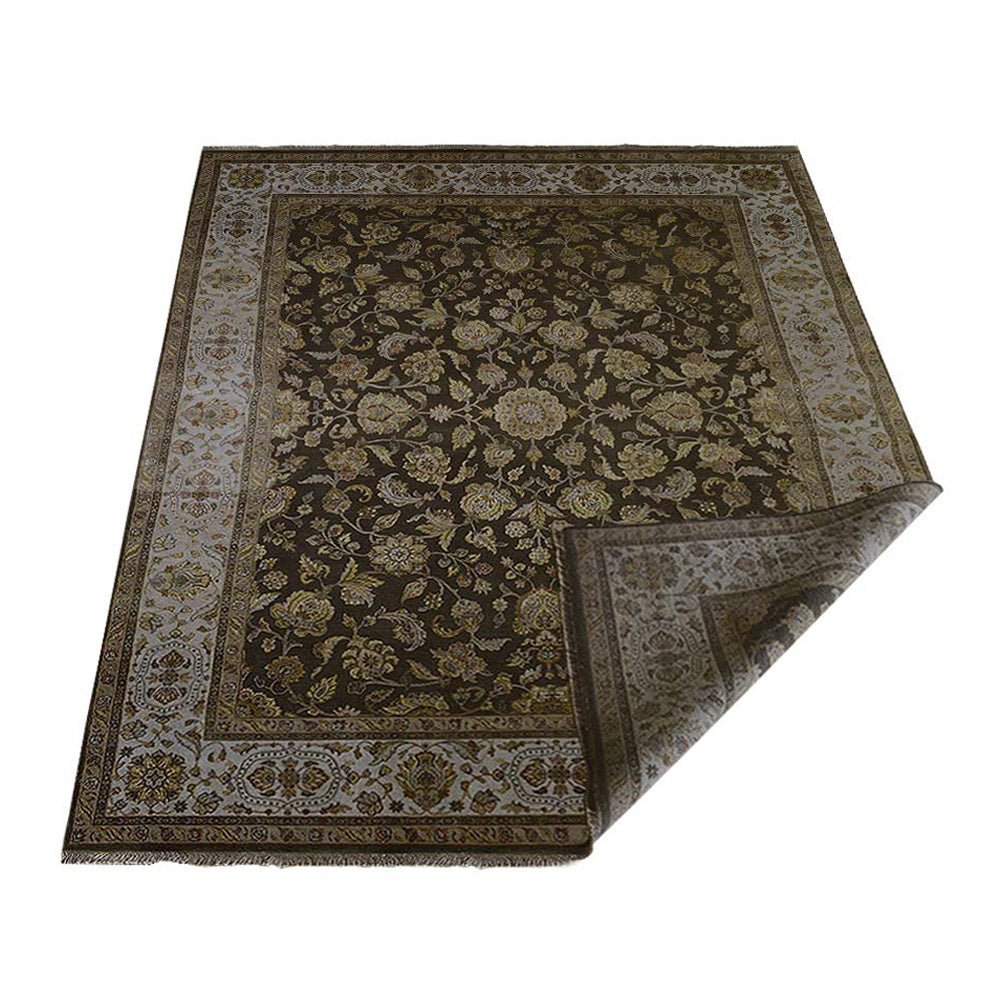 Arequipa Hand Knotted Persian Silk And Wool Area Rug - BBH HOMES LLC