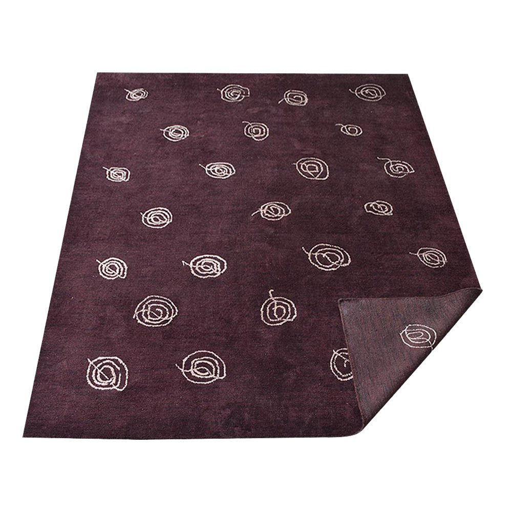 Aswan Hand Knotted Silk & Wool Rug - BBH HOMES LLC