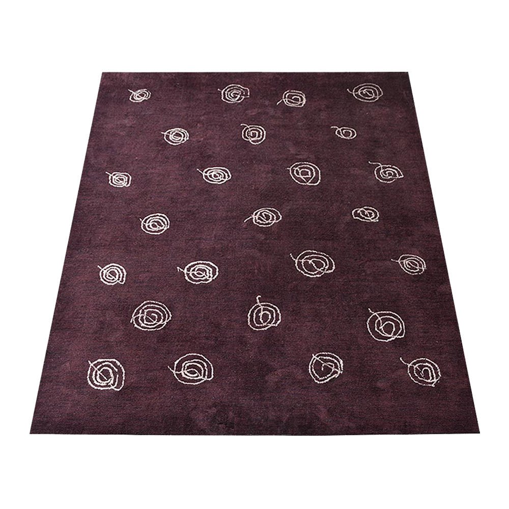 Aswan Hand Knotted Silk & Wool Rug - BBH HOMES LLC