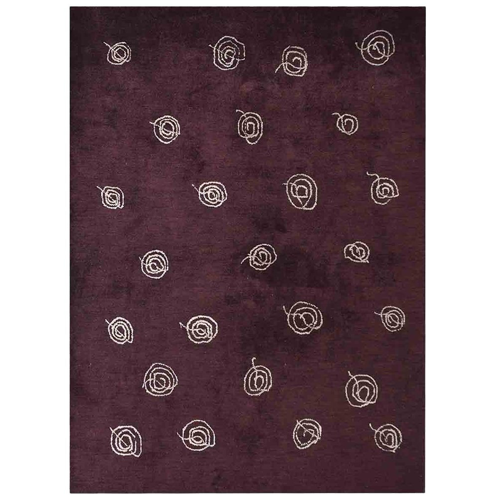 Aswan Hand Knotted Silk & Wool Rug - BBH HOMES LLC