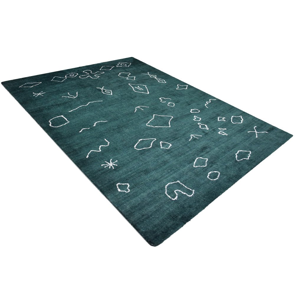 Ava Hand Knotted Silk & Wool Area Rug - BBH HOMES LLC