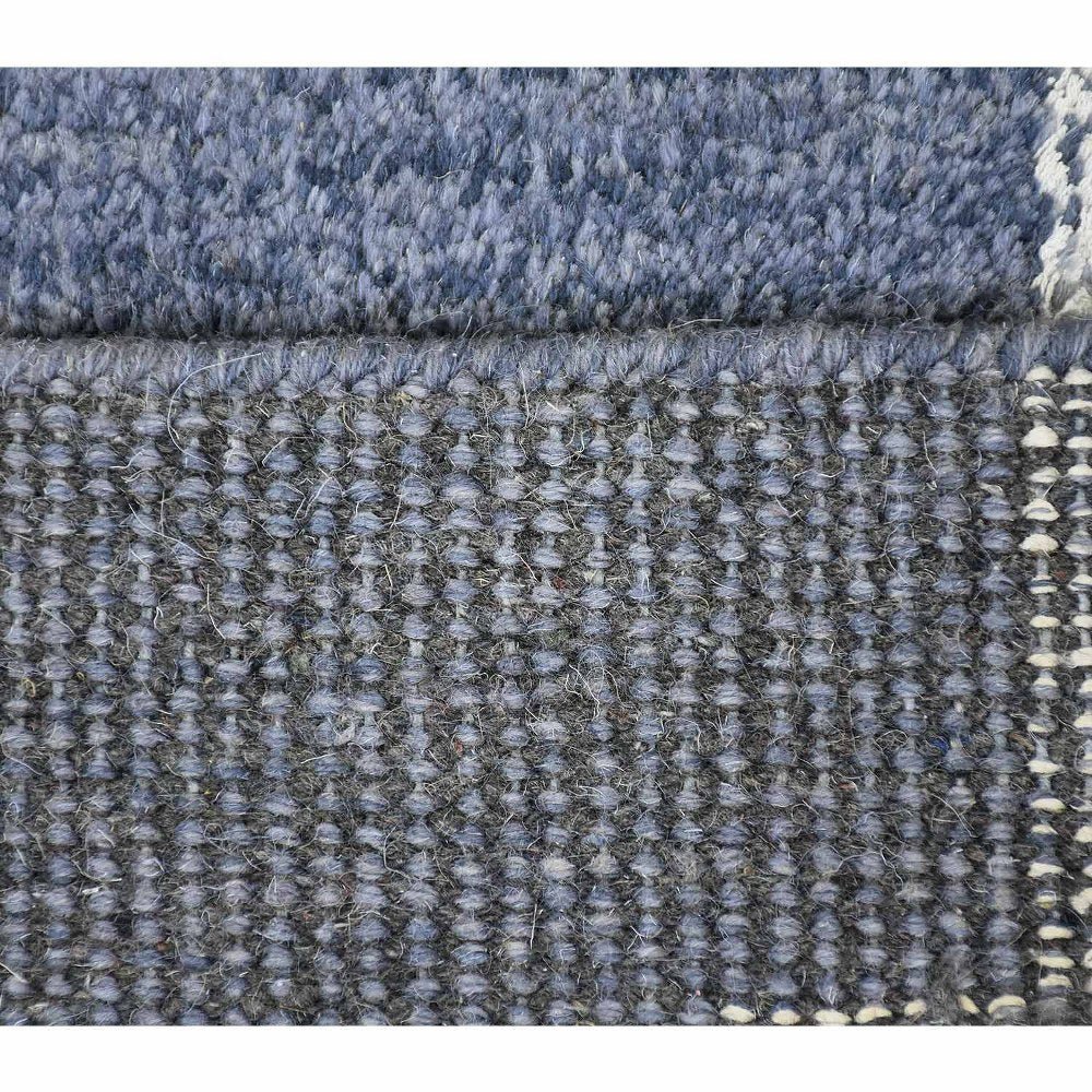 Avanti Hand Knotted Wool Dark Gray Area Rug - BBH HOMES LLC