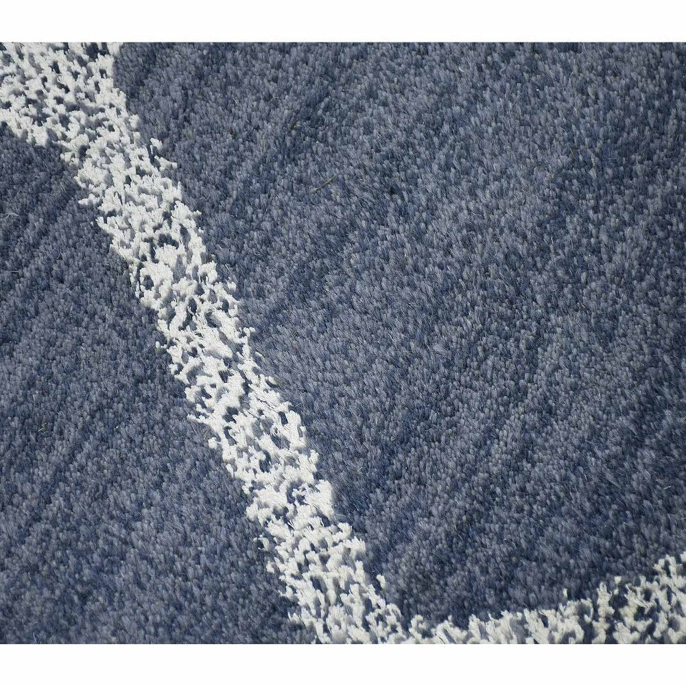 Avanti Hand Knotted Wool Dark Gray Area Rug - BBH HOMES LLC