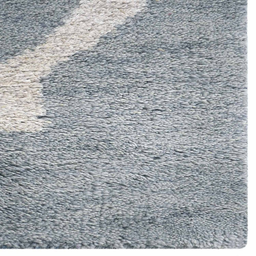 Avanti Hand Knotted Wool Gray Area Rug - BBH HOMES LLC