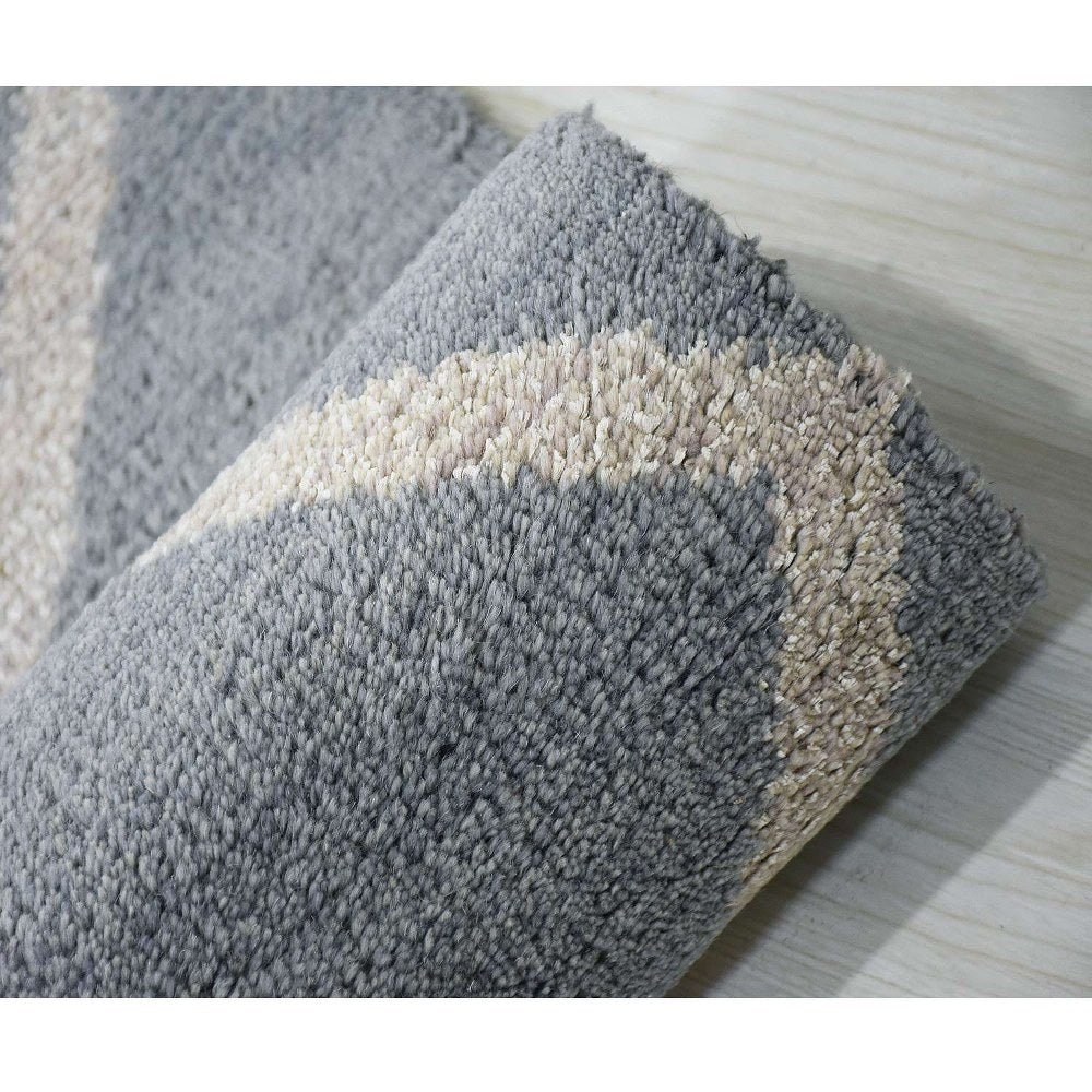Avanti Hand Knotted Wool Gray Area Rug - BBH HOMES LLC