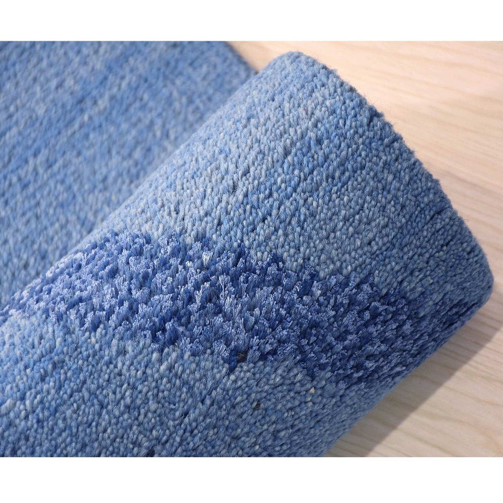 Avanti Hand Knotted Wool Light Blue Area Rug - BBH HOMES LLC